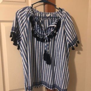 Crown & Ivy Striped Top